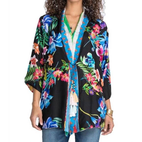 NEW JOHNNY WAS friendship anastasia kimono in multi - Picture 2 of 4